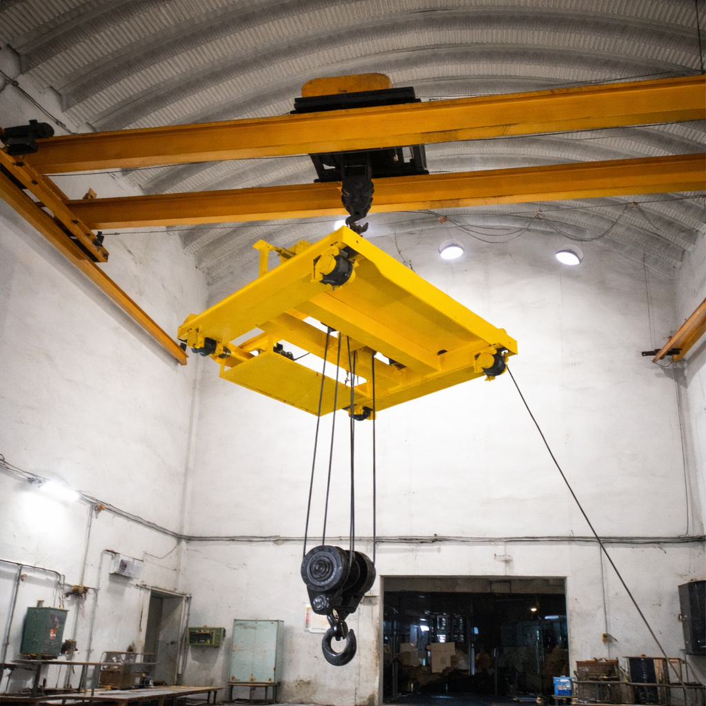 industrial crane crab trolley assembly
