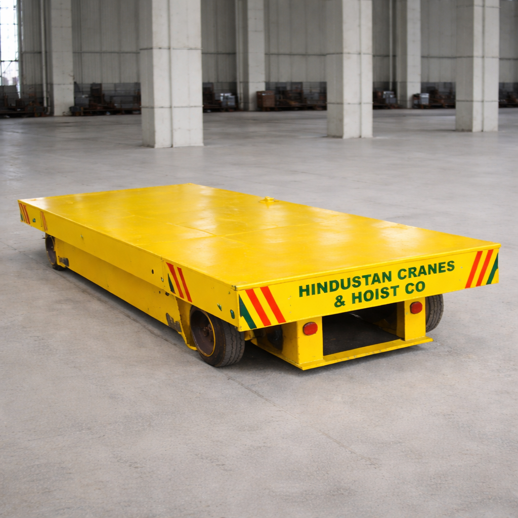 transfer trolley for material handling